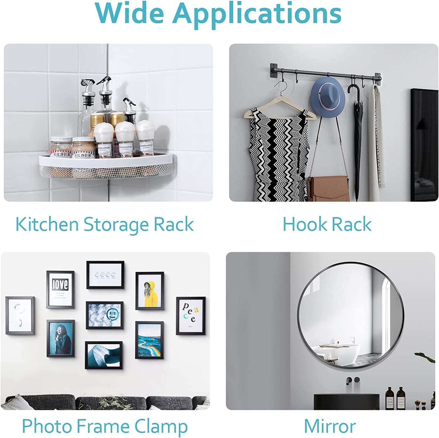 Transparent Wall Hooks