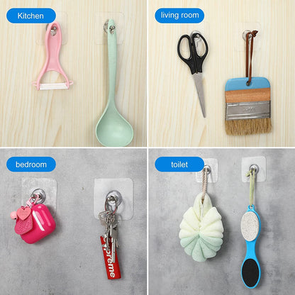 Transparent Wall Hooks
